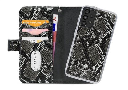 Mobilize 2In1 Magnet Zipper Case Samsung Galaxy A33 5G Black/Snake - Essentify