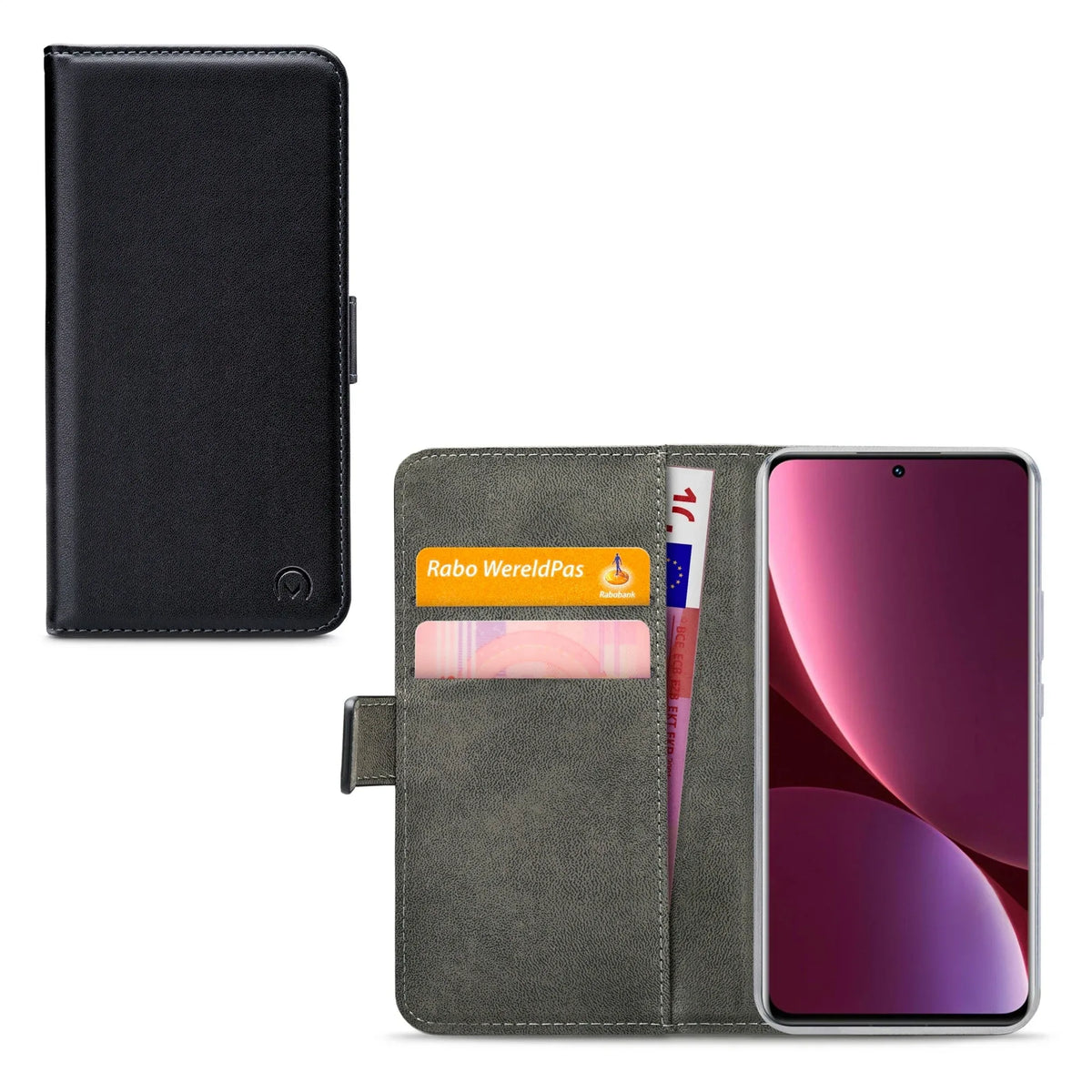 Mobilize Classic Gelly Wallet Book Case Xiaomi 12 Pro/12S Pro Black - Essentify