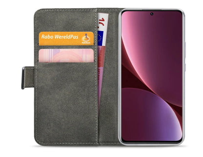 Mobilize Classic Gelly Wallet Book Case Xiaomi 12 Pro/12S Pro Black - Essentify