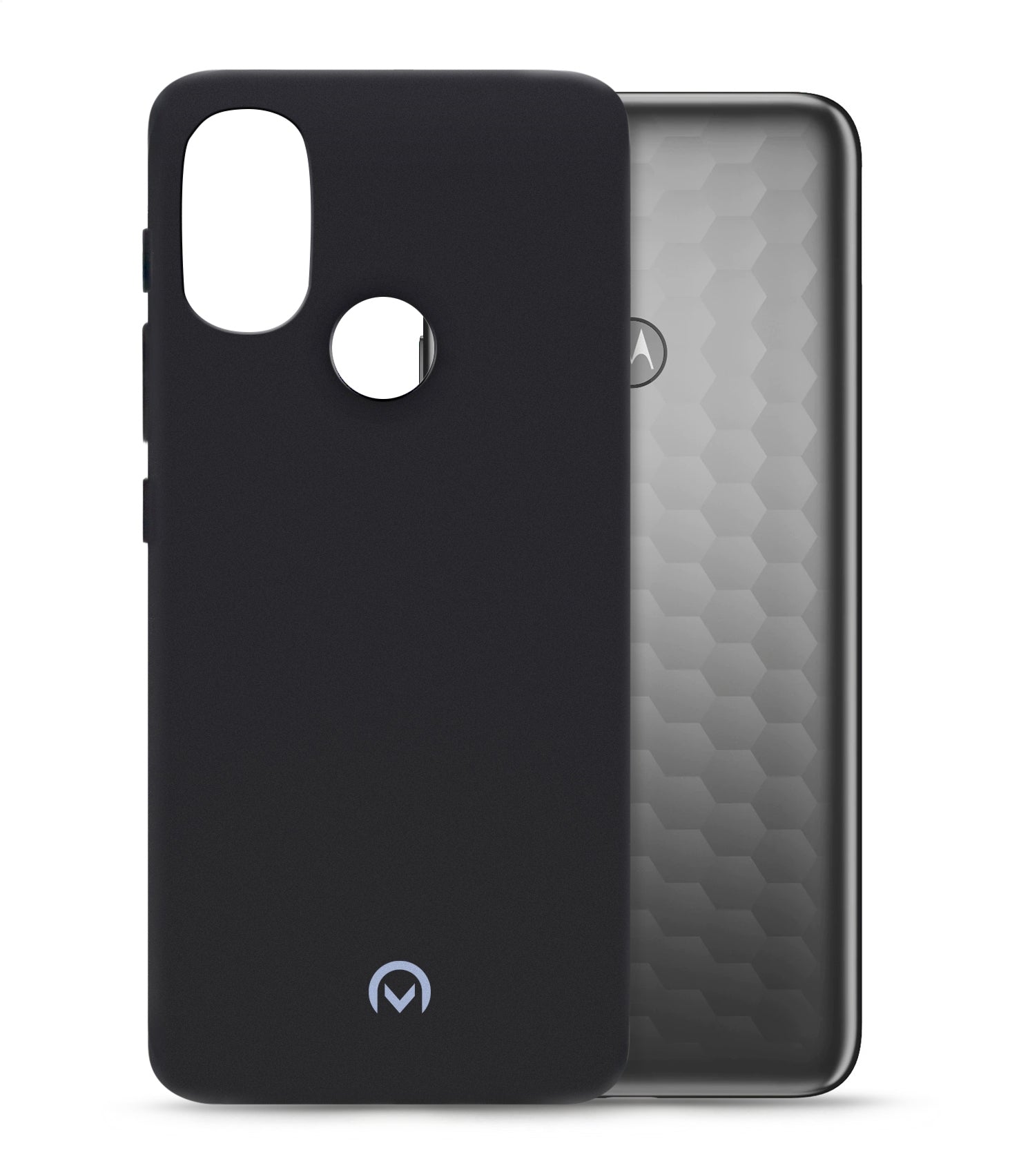 Mobilize Rubber Gelly Case Motorola Moto E20 Matt Black