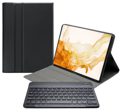 Mobilize Detachable Bluetooth Keyboard Case Samsung Galaxy Tab S7/S8 11 Black Qwerty - Essentify