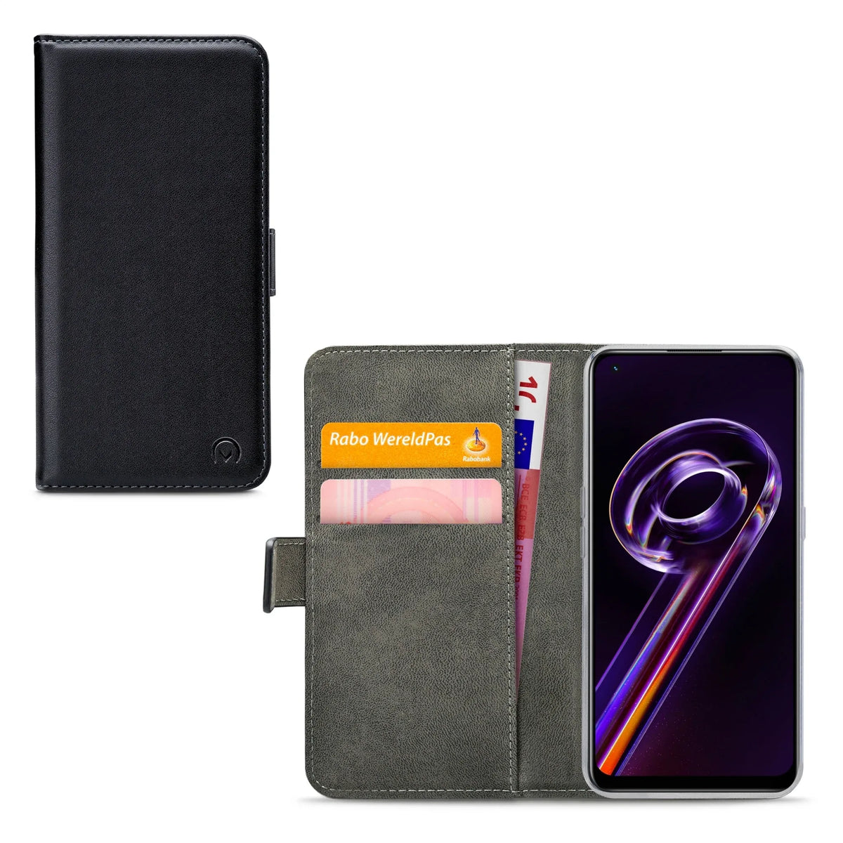 Mobilize Classic Gelly Wallet Book Case Realme 9 4G/9 Pro+ Black - Essentify