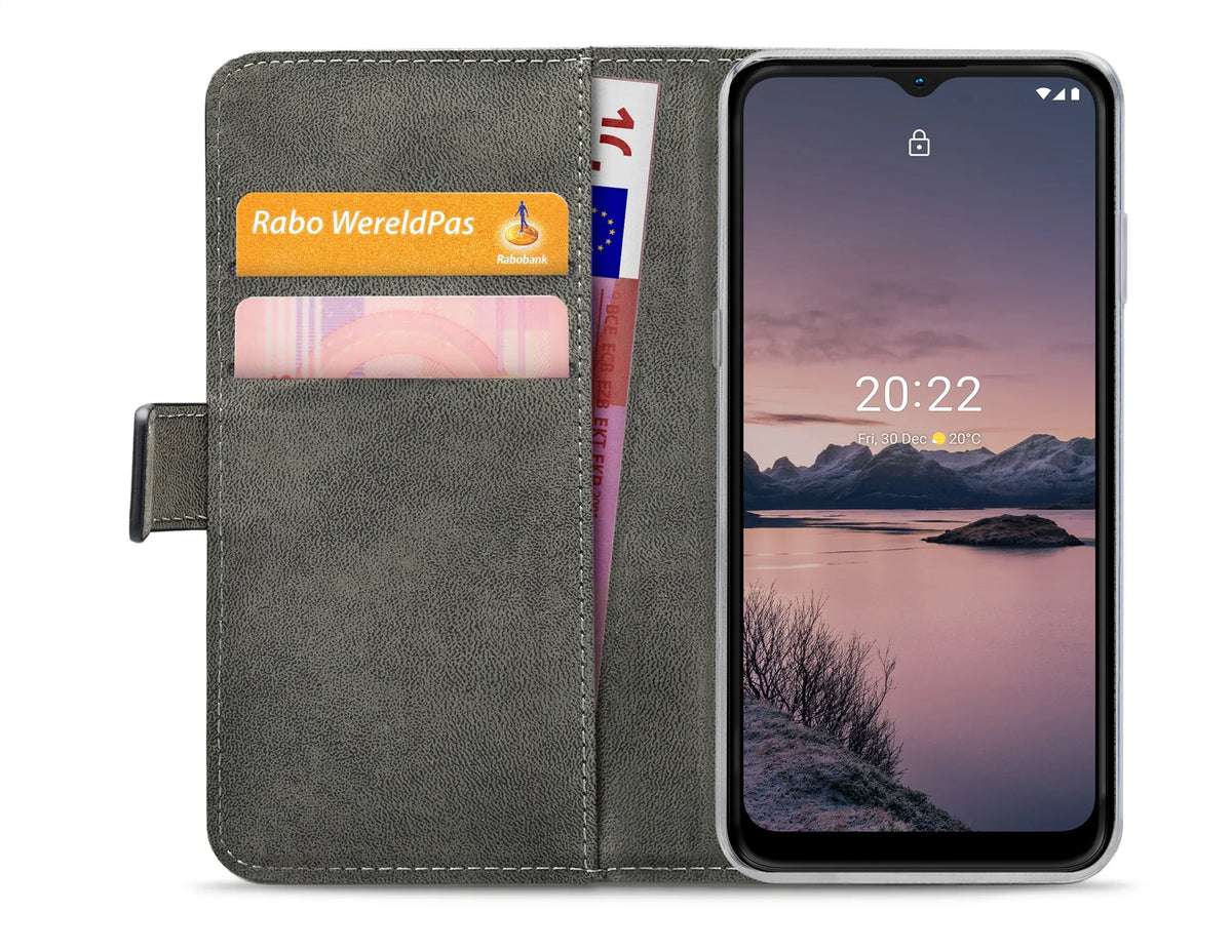 Mobilize Classic Gelly Wallet Book Case Nokia G11/G21 Black - Essentify