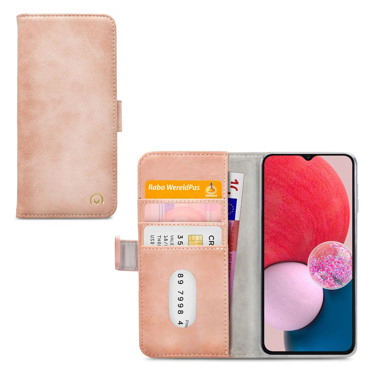 Mobilize Elite Gelly Wallet Book Case Samsung Galaxy A13 4G Soft Pink - Essentify