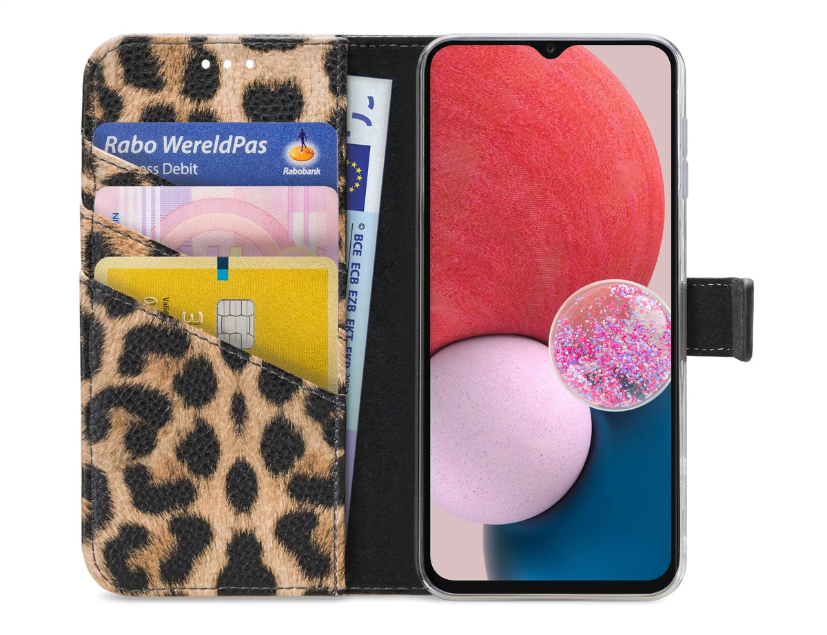 My Style Flex Wallet For Samsung Galaxy A13 4G Leopard - Essentify