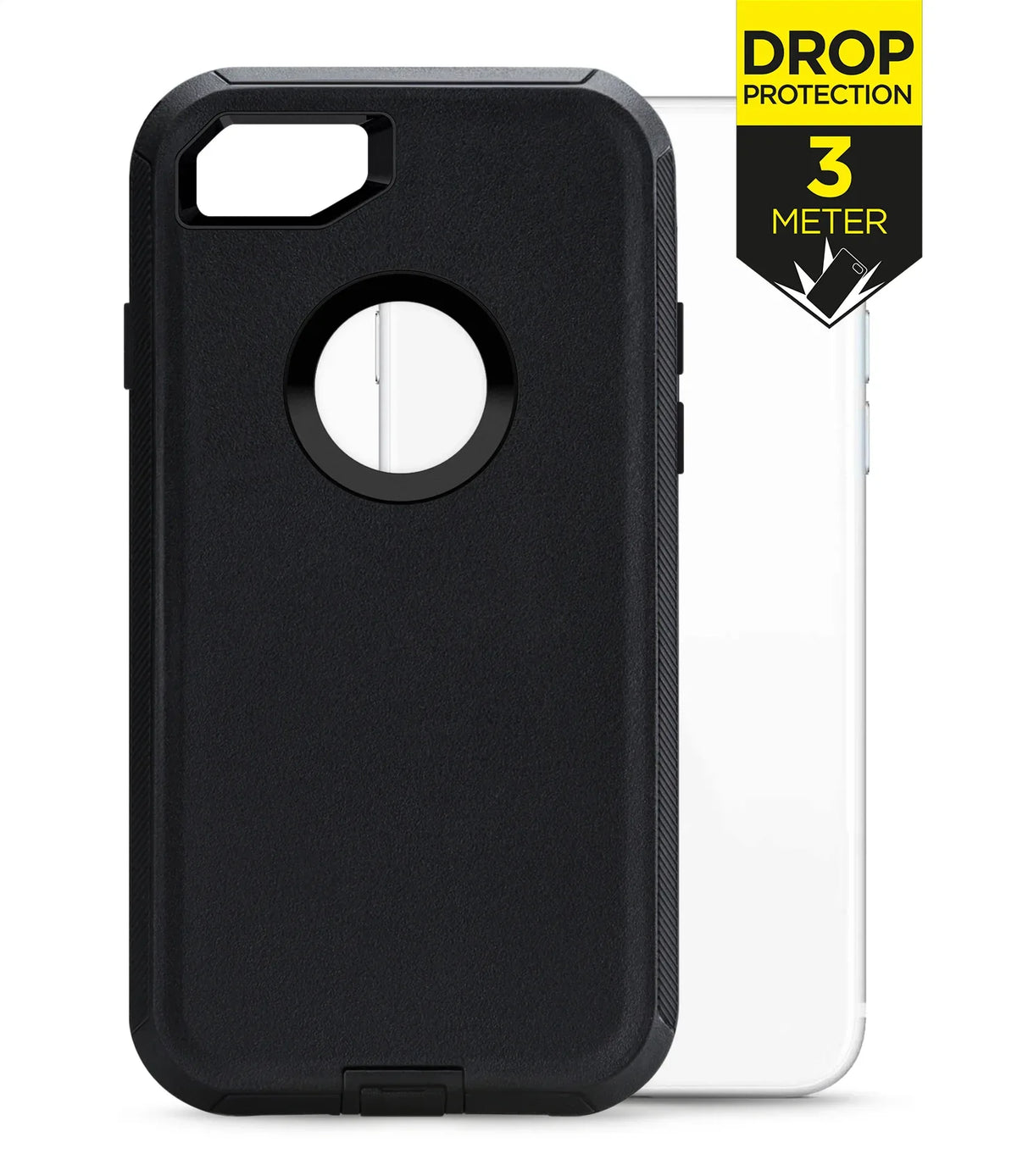 Mobilize Defender Case Apple Iphone 6/6S/7/8/Se (2020/2022) Black - Essentify