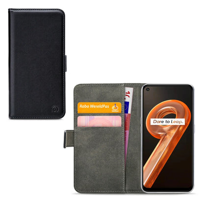 Mobilize Classic Gelly Wallet Book Case Realme 9I Black - Essentify