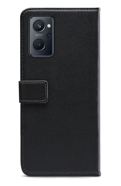 Mobilize Classic Gelly Wallet Book Case Realme 9I Black - Essentify