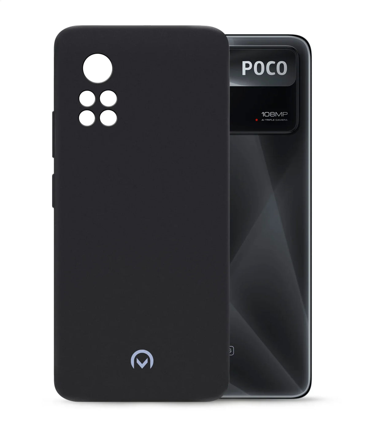 Mobilize Rubber Gelly Case Xiaomi Poco X4 Pro 5G Matt Black - Essentify