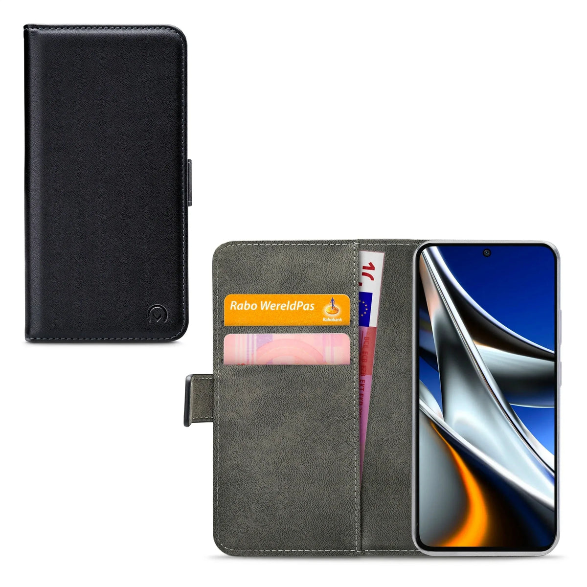 Mobilize Classic Gelly Wallet Book Case Xiaomi Poco X4 Pro 5G Black - Essentify