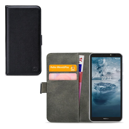 Mobilize Classic Gelly Wallet Book Case Nokia C2 2E Black - Essentify