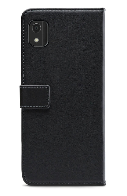 Mobilize Classic Gelly Wallet Book Case Nokia C2 2E Black - Essentify