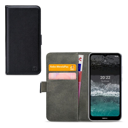 Mobilize Classic Gelly Wallet Book Case Nokia C21 Plus Black - Essentify