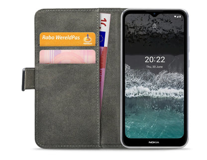 Mobilize Classic Gelly Wallet Book Case Nokia C21 Plus Black - Essentify