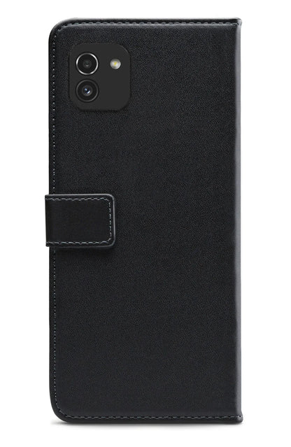 Mobilize Classic Gelly Wallet Book Case Samsung Galaxy A03 Black - Essentify