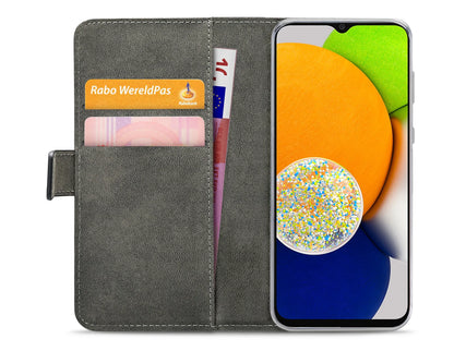 Mobilize Classic Gelly Wallet Book Case Samsung Galaxy A03 Black - Essentify
