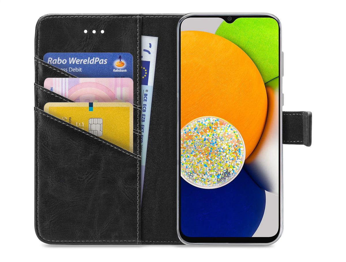 My Style Flex Wallet For Samsung Galaxy A03 Black - Essentify