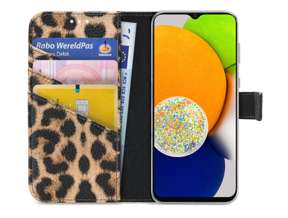 My Style Flex Wallet For Samsung Galaxy A03 Leopard - Essentify