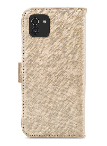 My Style Flex Wallet For Samsung Galaxy A03 Gold - Essentify