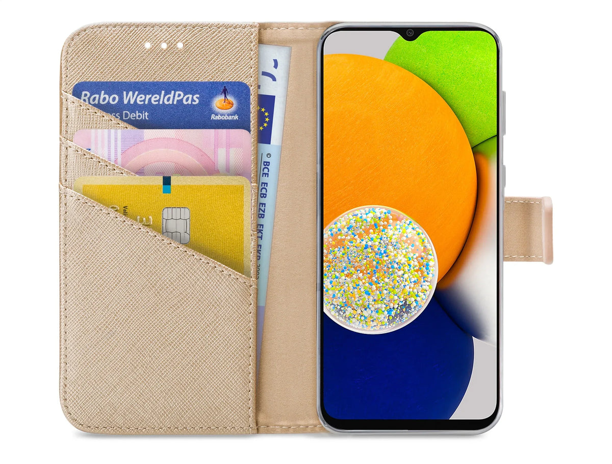 My Style Flex Wallet For Samsung Galaxy A03 Gold - Essentify