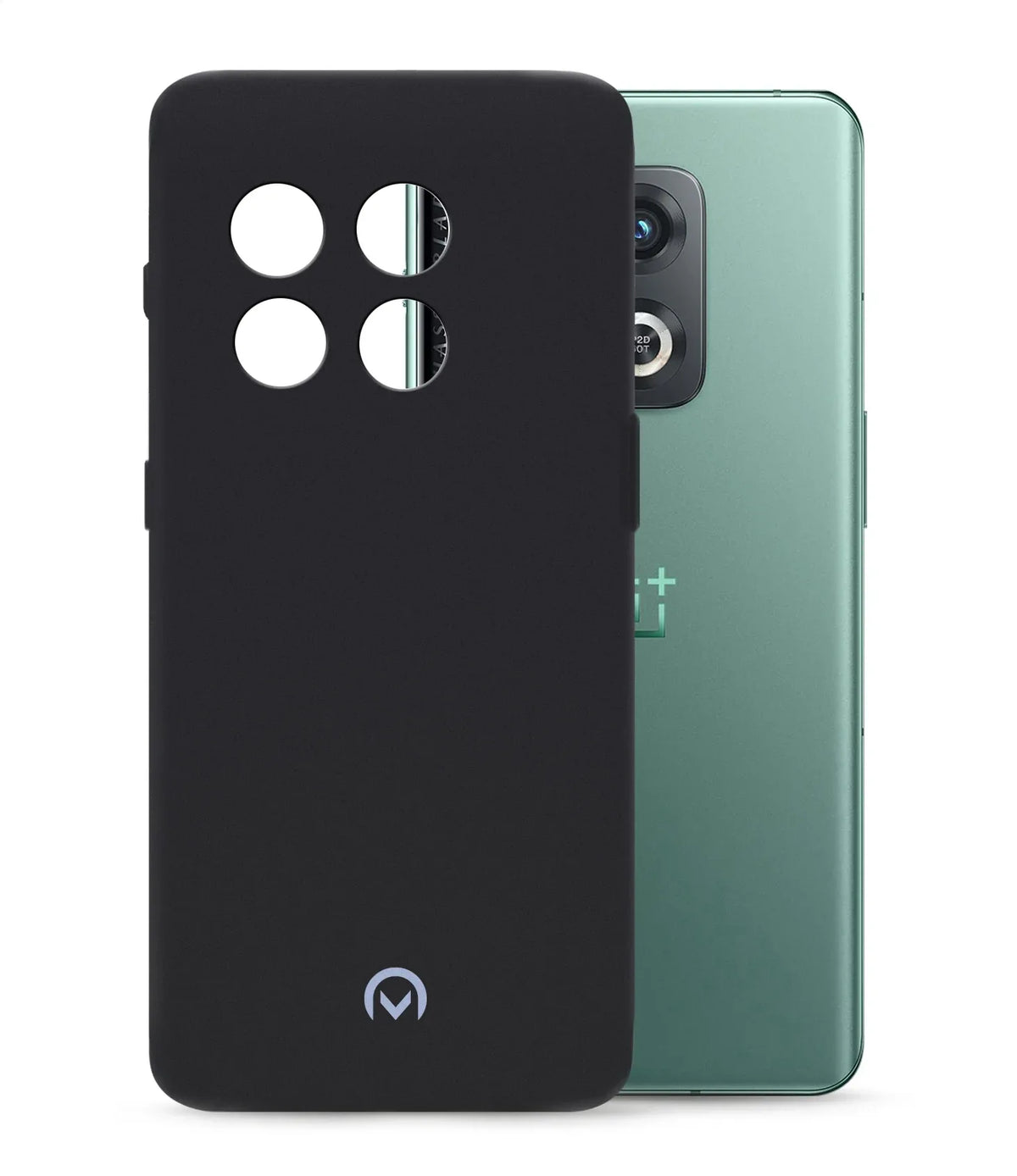 Mobilize Rubber Gelly Case Oneplus 10 Pro Matt Black - Essentify