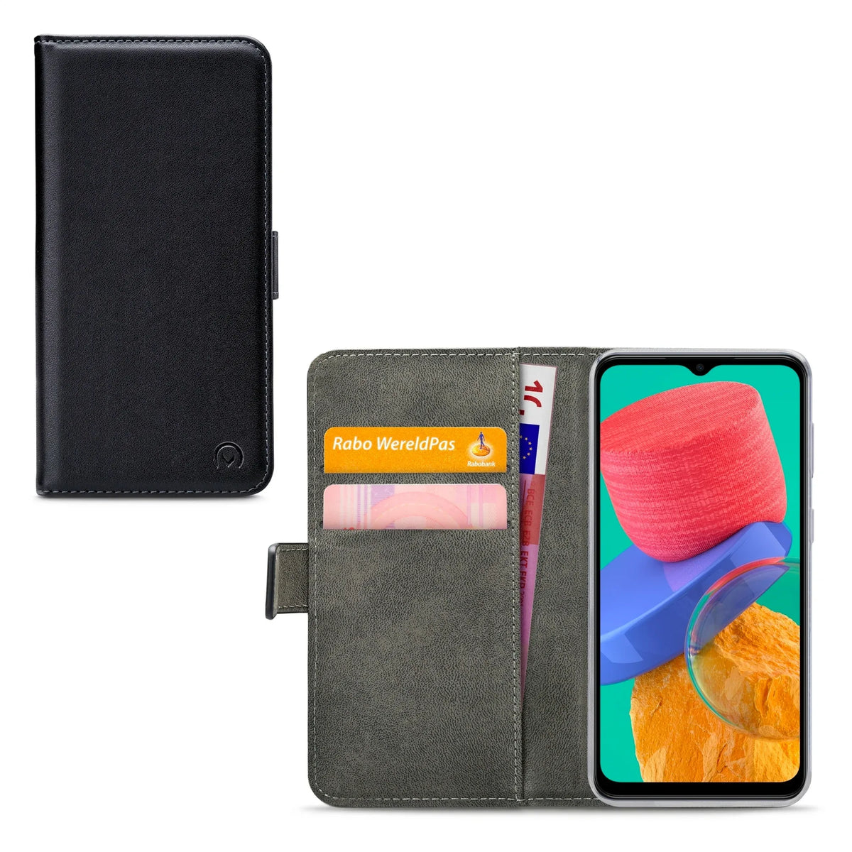 Mobilize Classic Gelly Wallet Book Case Samsung Galaxy M33 5G Black - Essentify