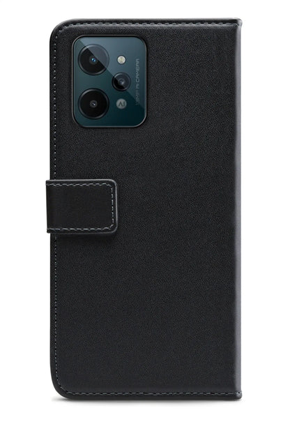 Mobilize Classic Gelly Wallet Book Case Realme C31 Black - Essentify