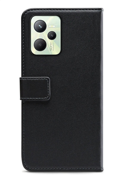 Mobilize Classic Gelly Wallet Book Case Realme C35/Narzo 50A Prime Black - Essentify
