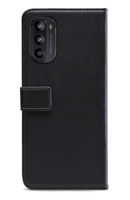 Mobilize Classic Gelly Wallet Book Case Motorola Moto G52 Black