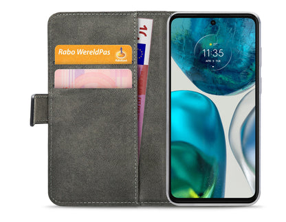 Mobilize Classic Gelly Wallet Book Case Motorola Moto G52 Black