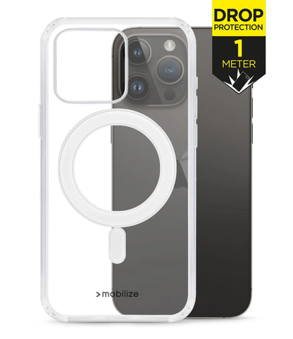 Mobilize Magsafe Compatible Naked Protection Case For Apple Iphone 14 Pro Clear - Essentify