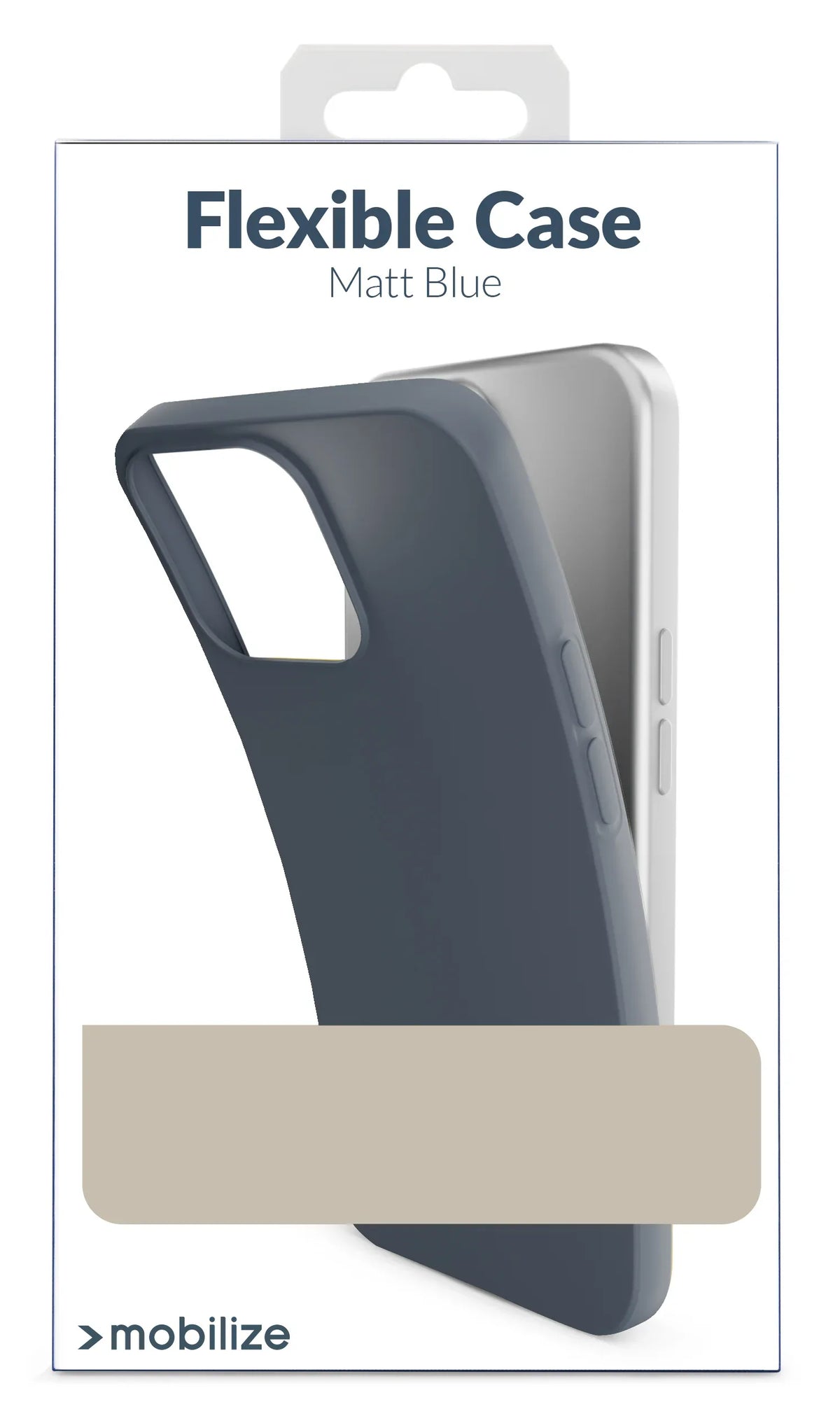 Mobilize Rubber Gelly Case Apple Iphone 14 Pro Matt Blue - Essentify