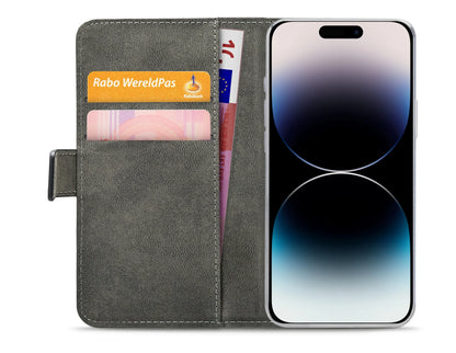 Mobilize Classic Gelly Wallet Book Case Apple Iphone 14 Pro Black - Essentify