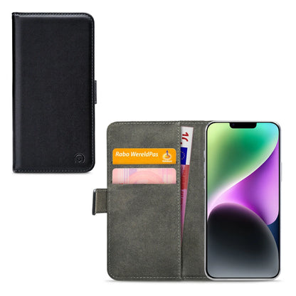 Mobilize Classic Gelly Wallet Book Case Apple Iphone 14 Plus Black - Essentify