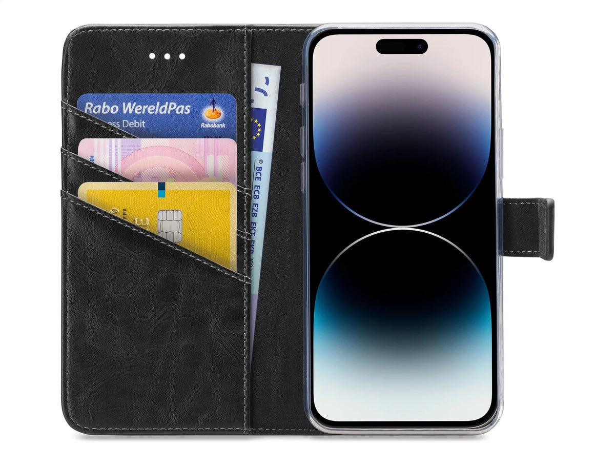 My Style Flex Wallet For Apple Iphone 14 Pro Max Black - Essentify