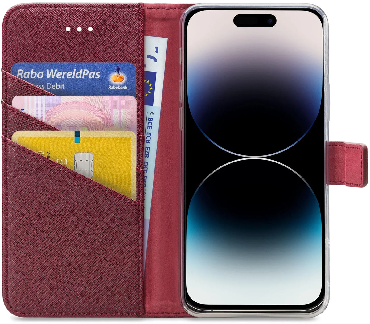 My Style Flex Wallet For Apple Iphone 14 Pro Bordeaux - Essentify