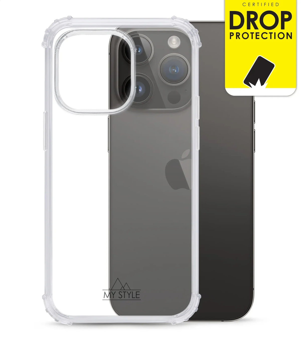 My Style Protective Flex Case For Apple Iphone 14 Pro Clear - Essentify
