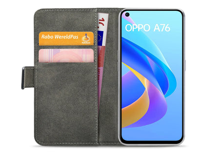 Mobilize Classic Gelly Wallet Book Case Oppo A76 4G/A96 4G Black - Essentify