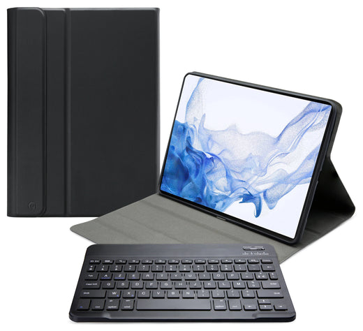 Mobilize Detachable Bluetooth Keyboard Case Samsung Galaxy Tab S7+/S8+ 12.4 Black Azerty - Essentify
