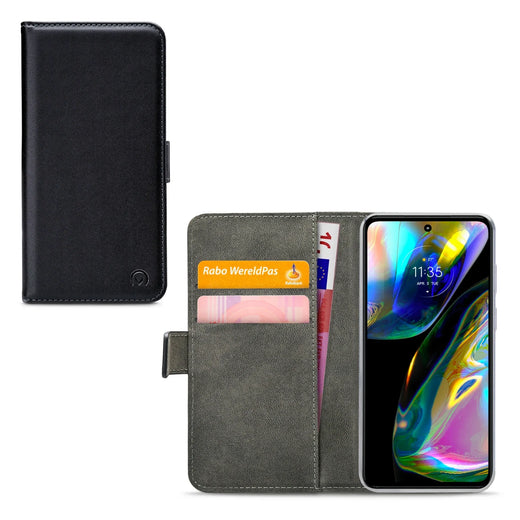 Mobilize Classic Gelly Wallet Book Case Motorola Moto G82 5G Black - Essentify