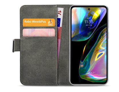 Mobilize Classic Gelly Wallet Book Case Motorola Moto G82 5G Black