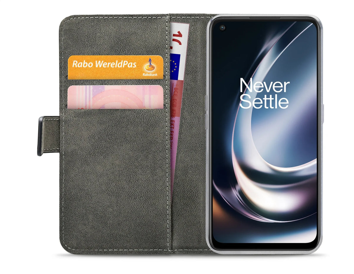 Mobilize Classic Gelly Wallet Book Case Oneplus Nord Ce 2 Lite 5G Black - Essentify