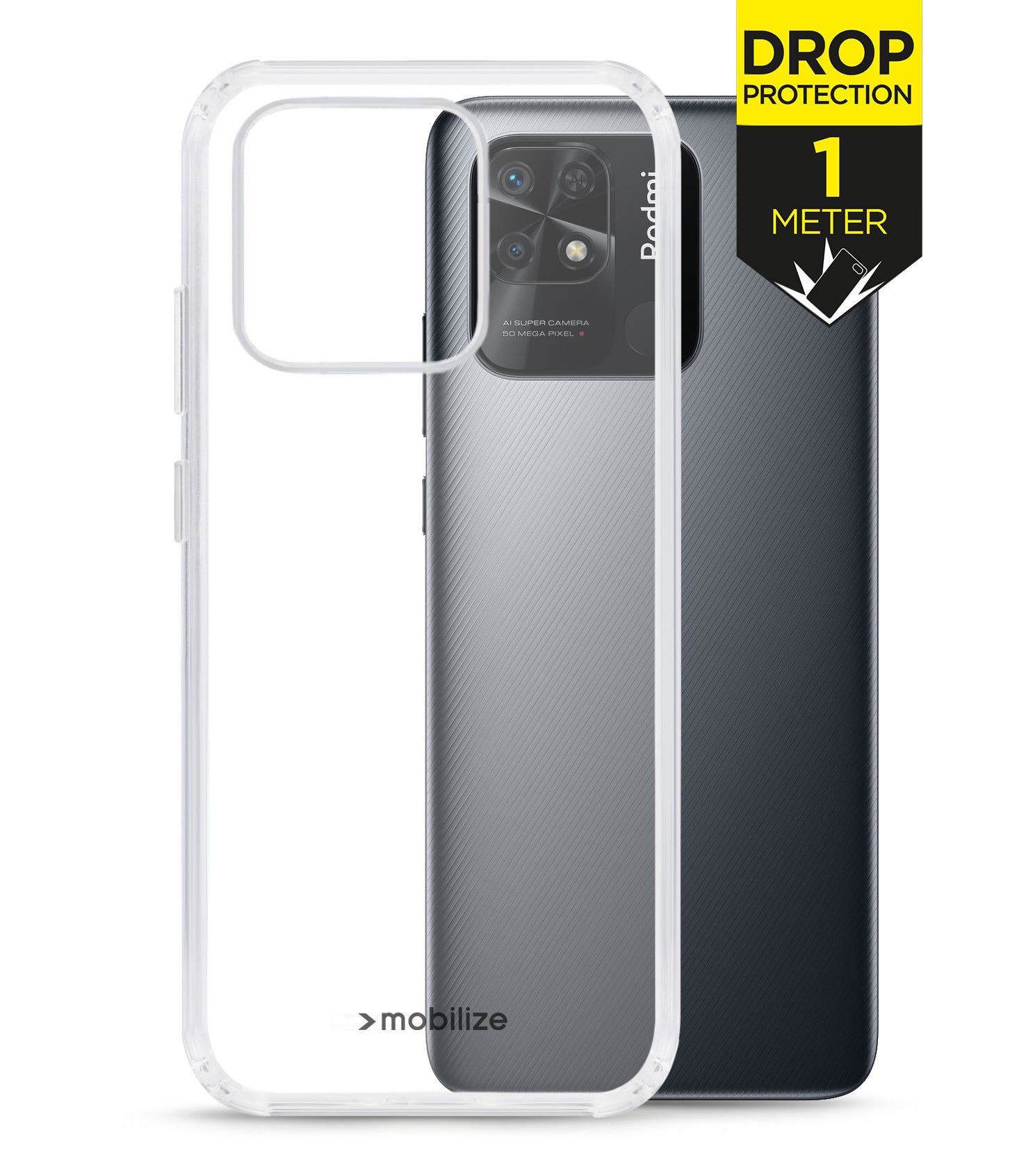 Mobilize Naked Protection Case Xiaomi Redmi 10C Clear