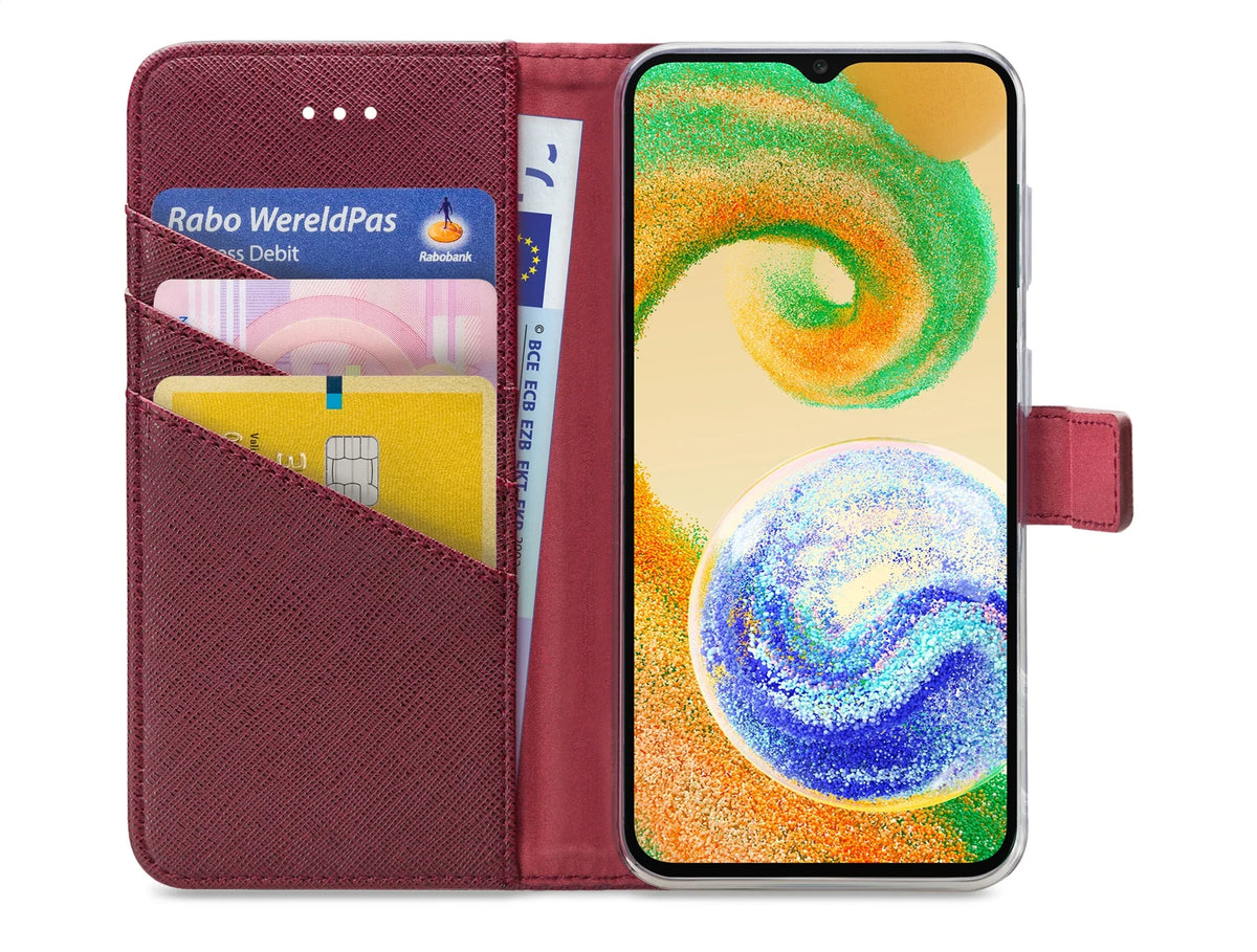 My Style Flex Wallet For Samsung Galaxy A04S Bordeaux - Essentify