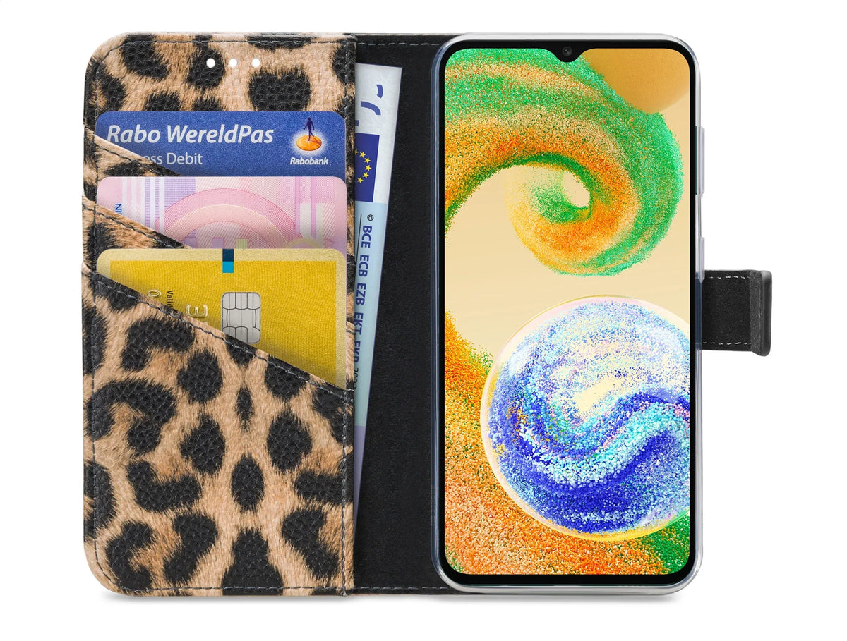 My Style Flex Wallet For Samsung Galaxy A04S Leopard - Essentify