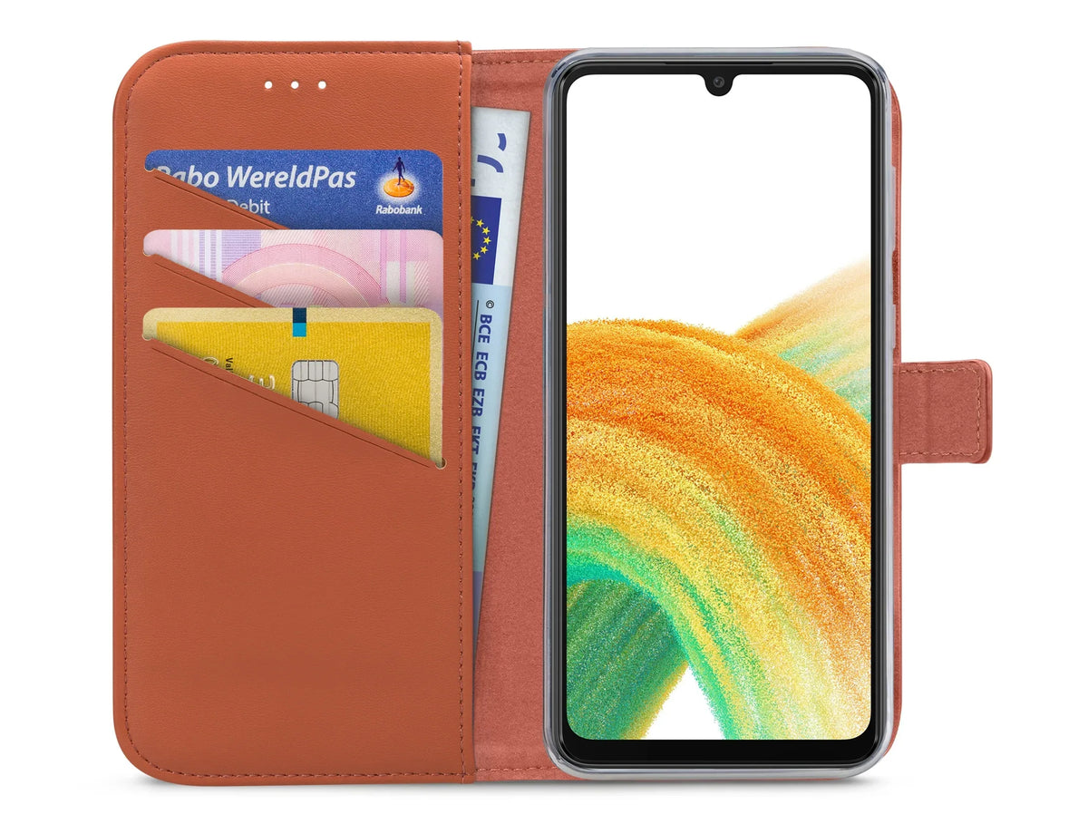 My Style Flex Wallet For Samsung Galaxy A33 5G Rust Red - Essentify