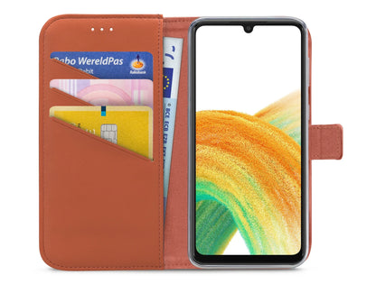 My Style Flex Wallet For Samsung Galaxy A33 5G Rust Red - Essentify