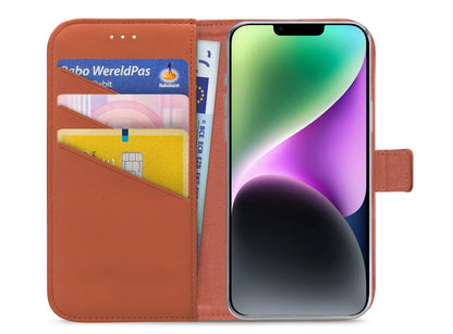 My Style Flex Wallet For Apple Iphone 14 Plus Rust Red - Essentify
