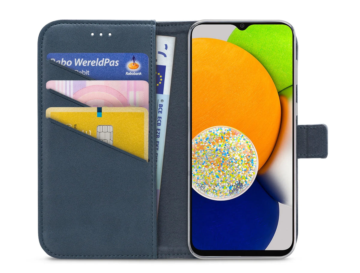 My Style Flex Wallet For Samsung Galaxy A03 Ocean Blue - Essentify