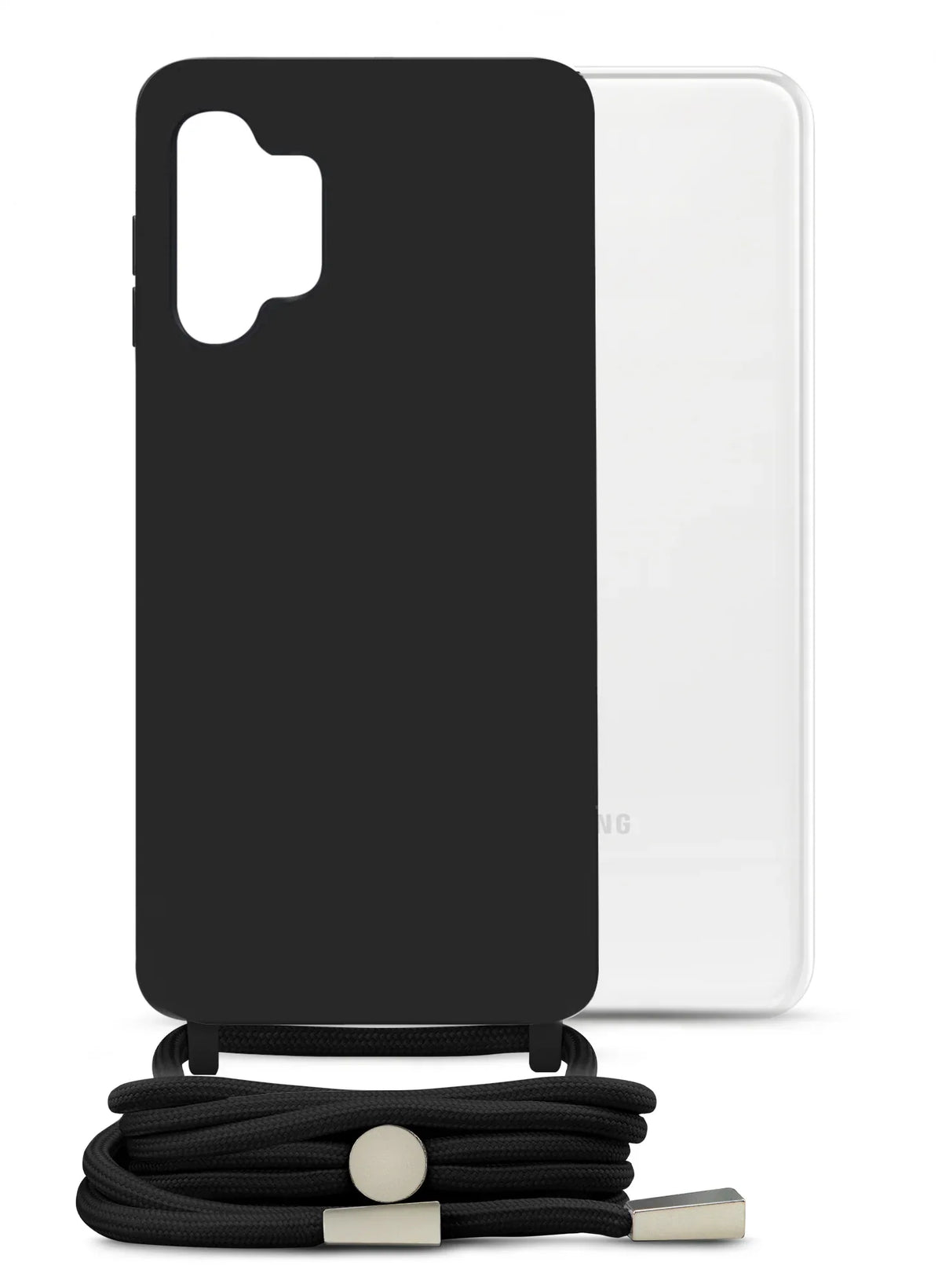 Mobilize Lanyard Gelly Case For Samsung Galaxy A13 4G Black - Essentify